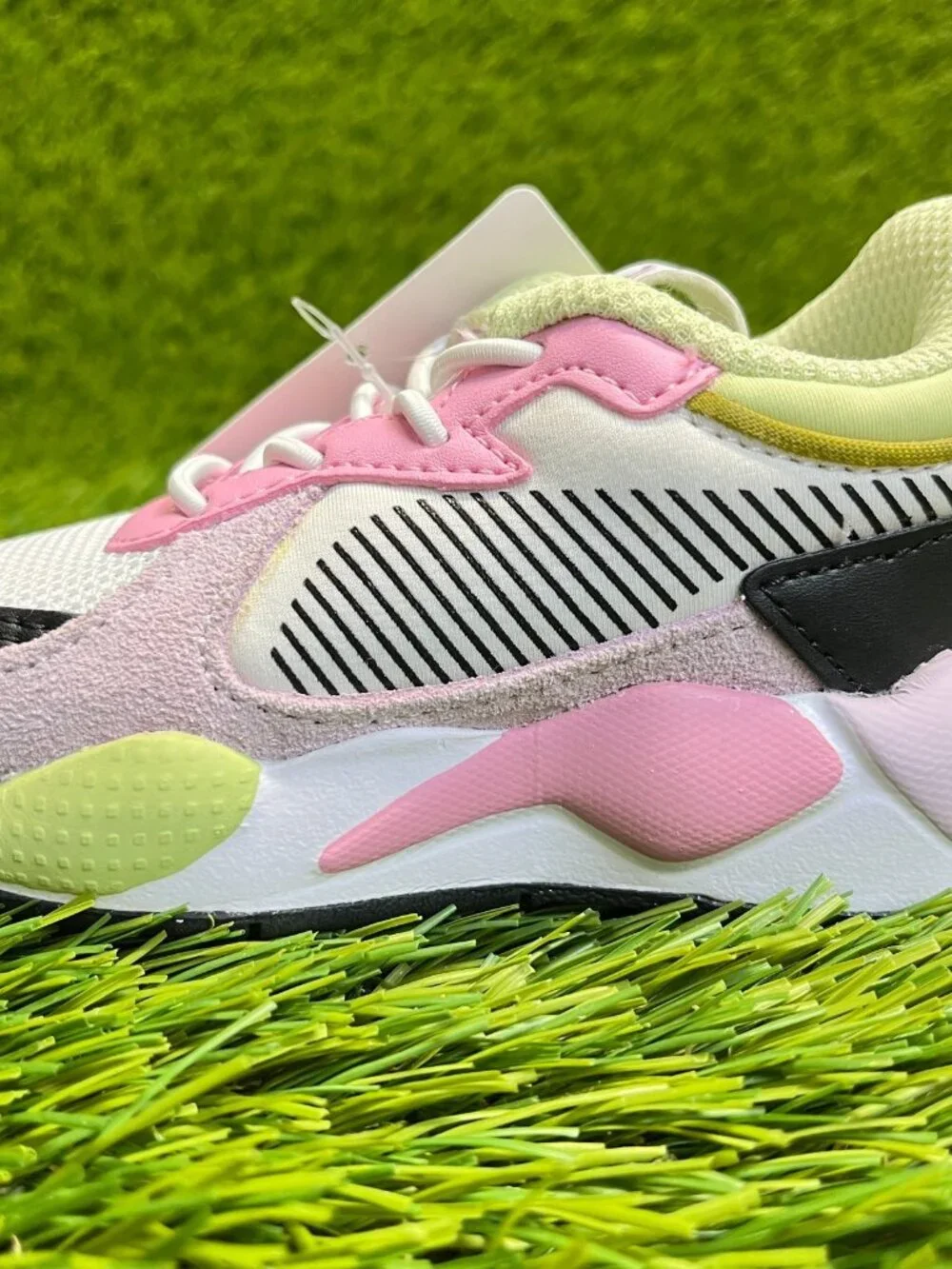 Puma RS-X Bouquet Toddler Size‎ 5C Pink White Black Athletic Shoes Sneakers